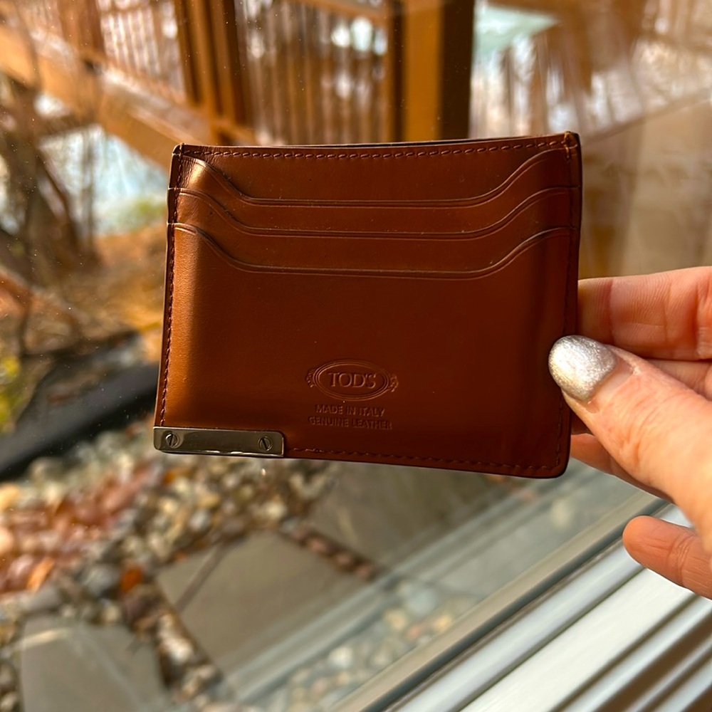 Tods card holder